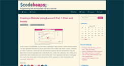 Desktop Screenshot of codeheaps.com