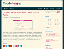 Tablet Screenshot of codeheaps.com